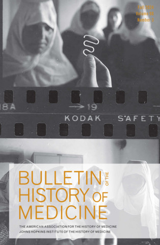 Cover image of Bulletin of the History of Medicine