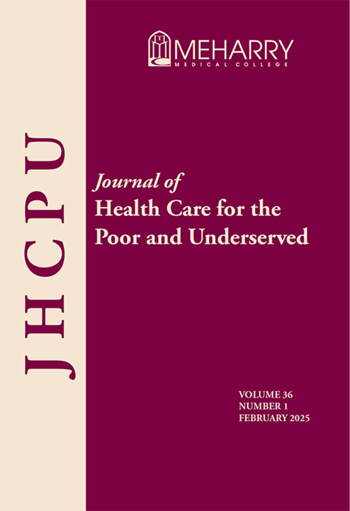 Journal of Health Care for the Poor and Underserved | Hopkins Press