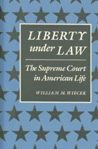 Cover image of Liberty Under Law