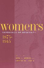 Cover image of Women's Experience of Modernity, 1875-1945