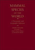 Cover image of Mammal Species of the World