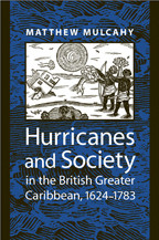 Cover image of Hurricanes and Society in the British Greater Caribbean, 1624–1783