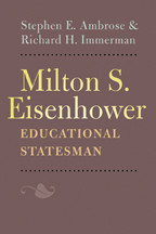 Cover image of Milton S. Eisenhower, Educational Statesman