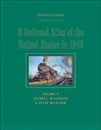 Cover image of A Railroad Atlas of the United States in 1946