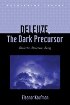 Cover image of Deleuze, The Dark Precursor