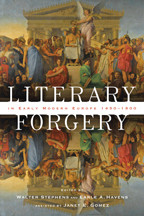 Cover image of Literary Forgery in Early Modern Europe, 1450–1800