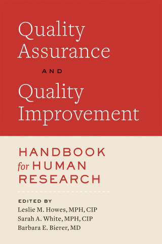 Cover image of Quality Assurance and Quality Improvement Handbook for Human Research