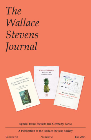 Cover image of The Wallace Stevens Journal