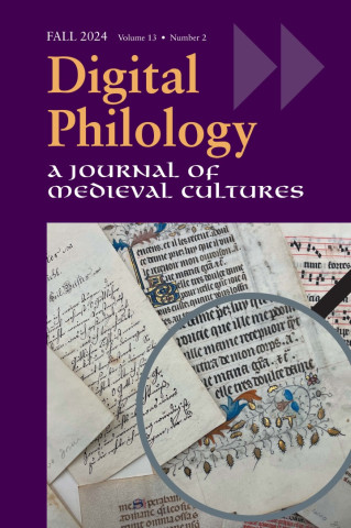 Cover image of Digital Philology: A Journal of Medieval Cultures