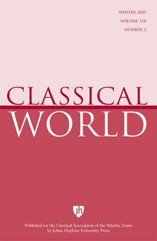 Cover image of Classical World: A Quarterly Journal on Antiquity