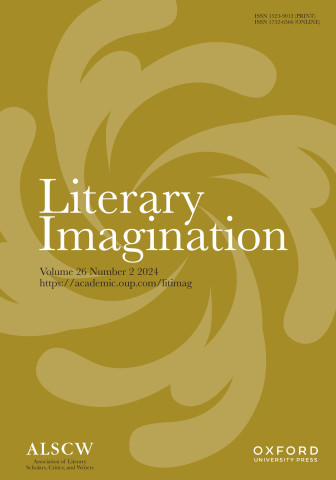 Image of cover of Literary Imagination.