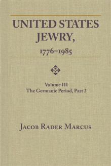 Cover image of United States Jewry, 1776-1985