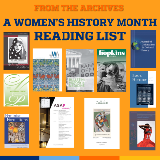 From the Archives: Women's History Month Reading List Blog Header Image