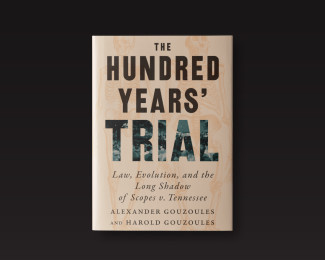 Book cover of The Hundred Years' Trial