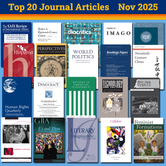 Top 20 Jouirnal Articles of November 2025