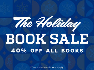 Holiday Book Sales save 40% off all books. 