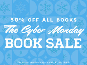 50% off all books: the Cyber Monday Book Sale